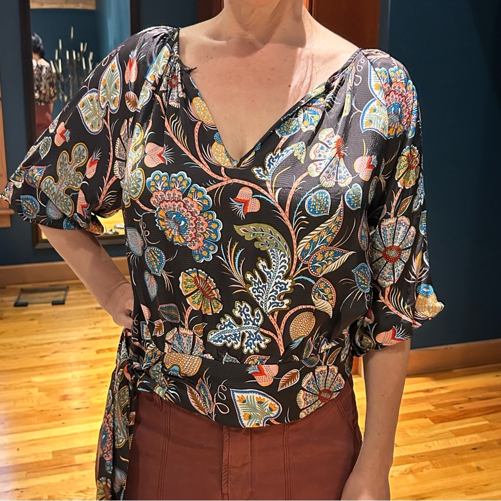 Anthropologie wrap around top